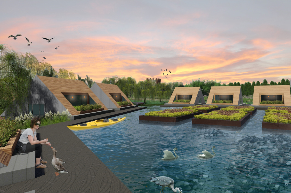 Coastal woodland park